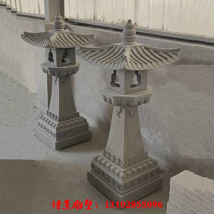 花园日式石灯笼 园林工程草坪禅意石灯 寺院石灯塔 (5).jpg