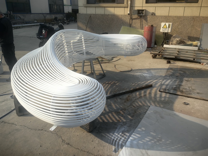 树池坐凳雕塑不锈钢雕塑厂家