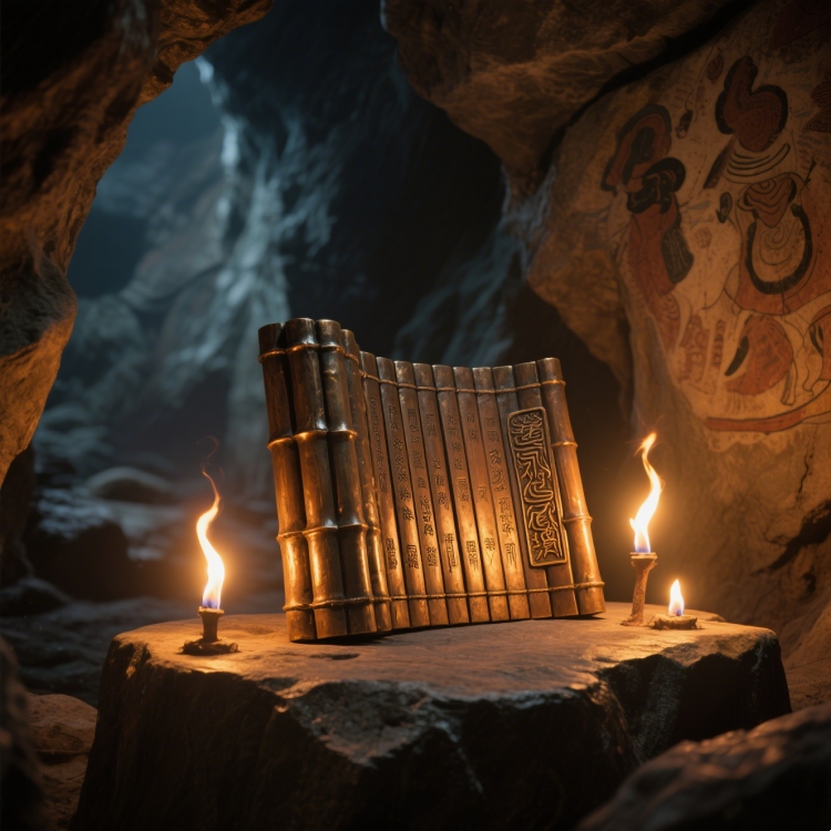 竹简雕塑 铸铜雕塑厂家