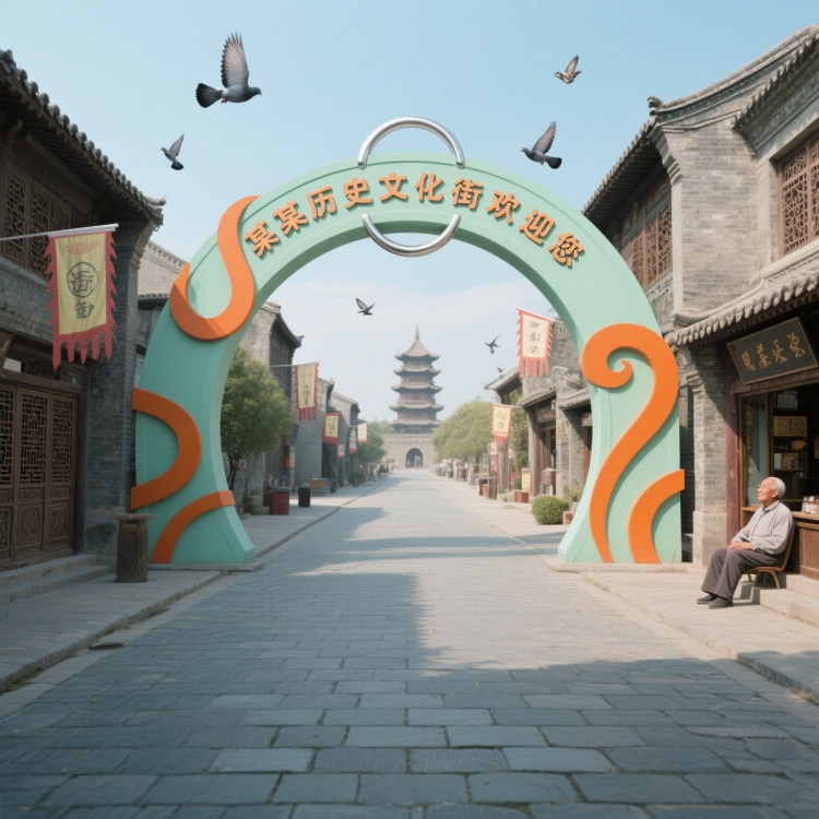 拱门雕塑是否有对应的文创产品或主题活动